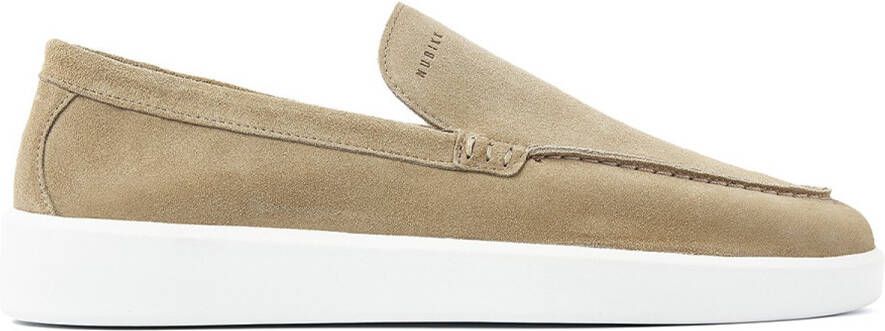 NUBIKK Loafers Heren Joro Mio Maat: 40 Materiaal: Suède Kleur: Taupe