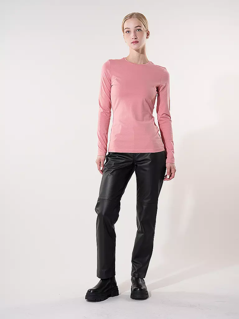 OFFICINE GENERALE Lederhose NAOMI schwarz
