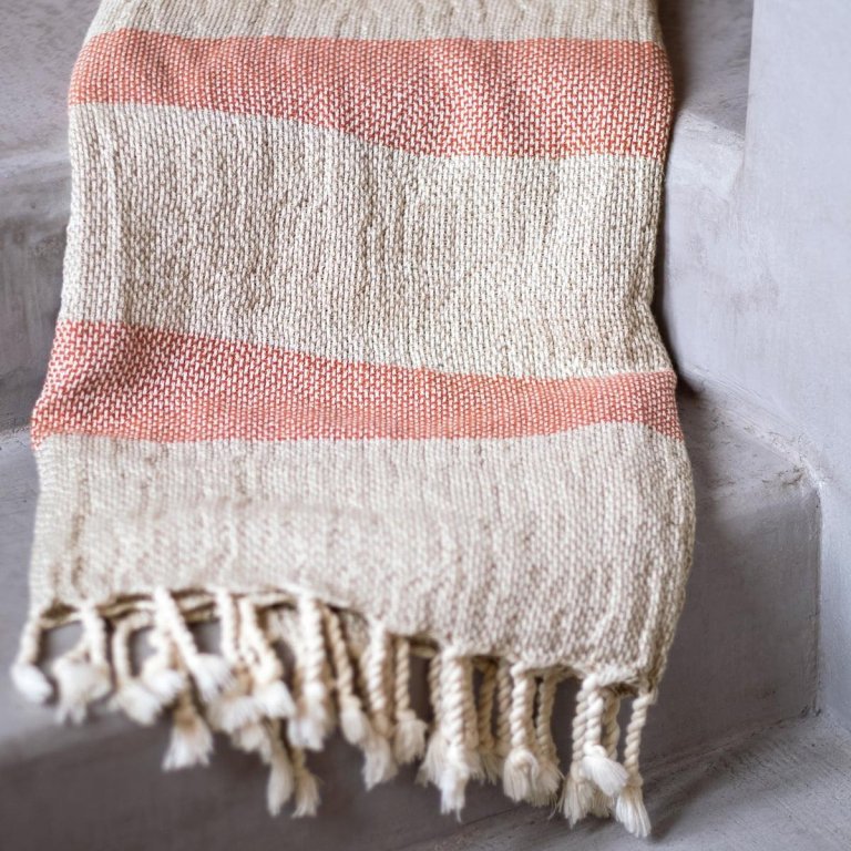 Studio Zondag Linen basket 130x170 spicy orange