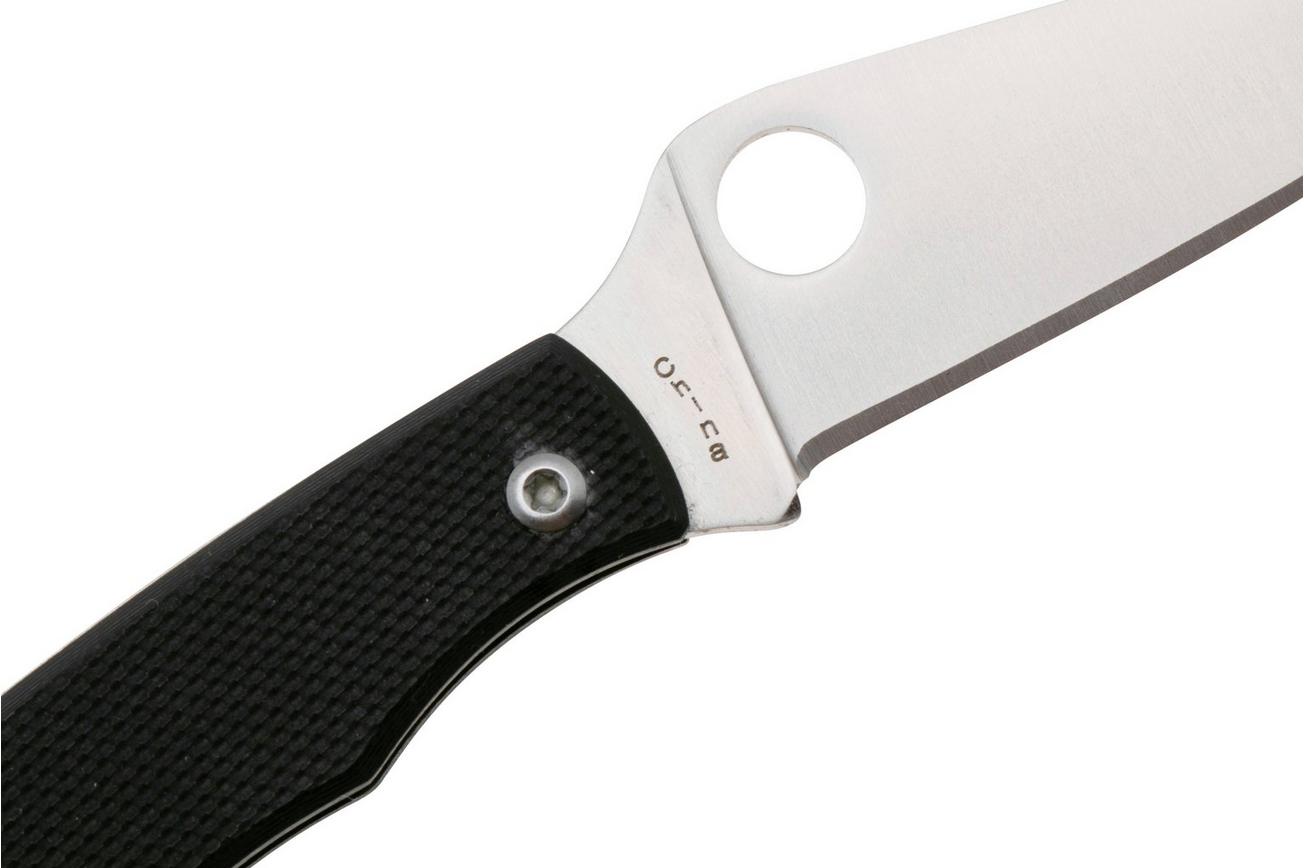 Spyderco Grasshopper Black G10 C138GBKP sleutelhangerzakmes