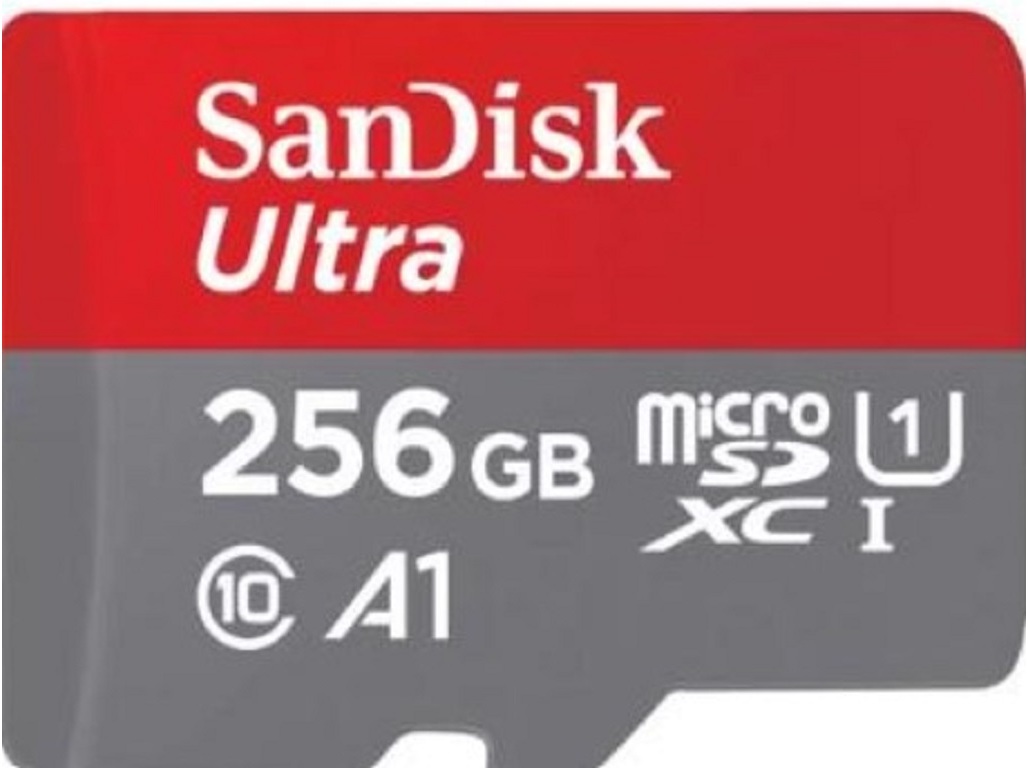 CARTÃO MEMÓRIA SANDISK -150MB/S ULTRA MICRO SDXC 256GB