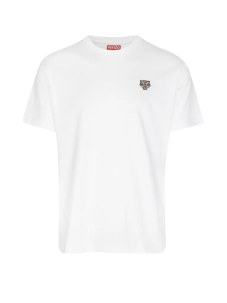 KENZO T-Shirt LUCKY TIGER weiss