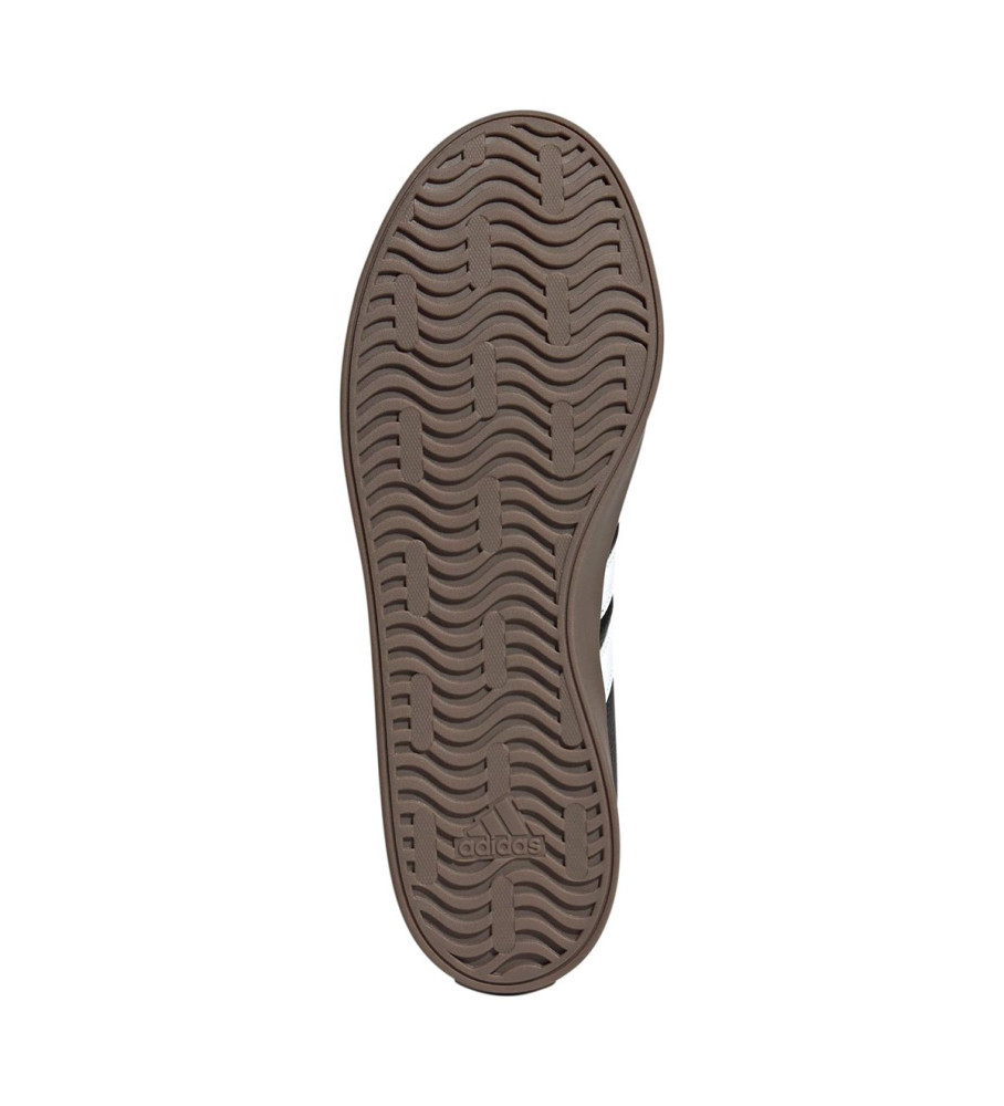 Tênis adidas Vl Court 3.0 de couro preto