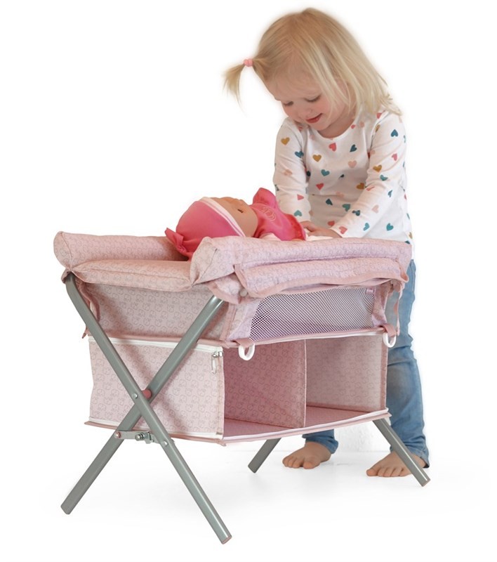 Happy Friend - Rosa dukke puslebord (504384)