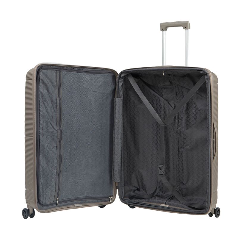 Lot de 3 valises extensibles Haree 55, 67 et 76.5 cm Pearly gold