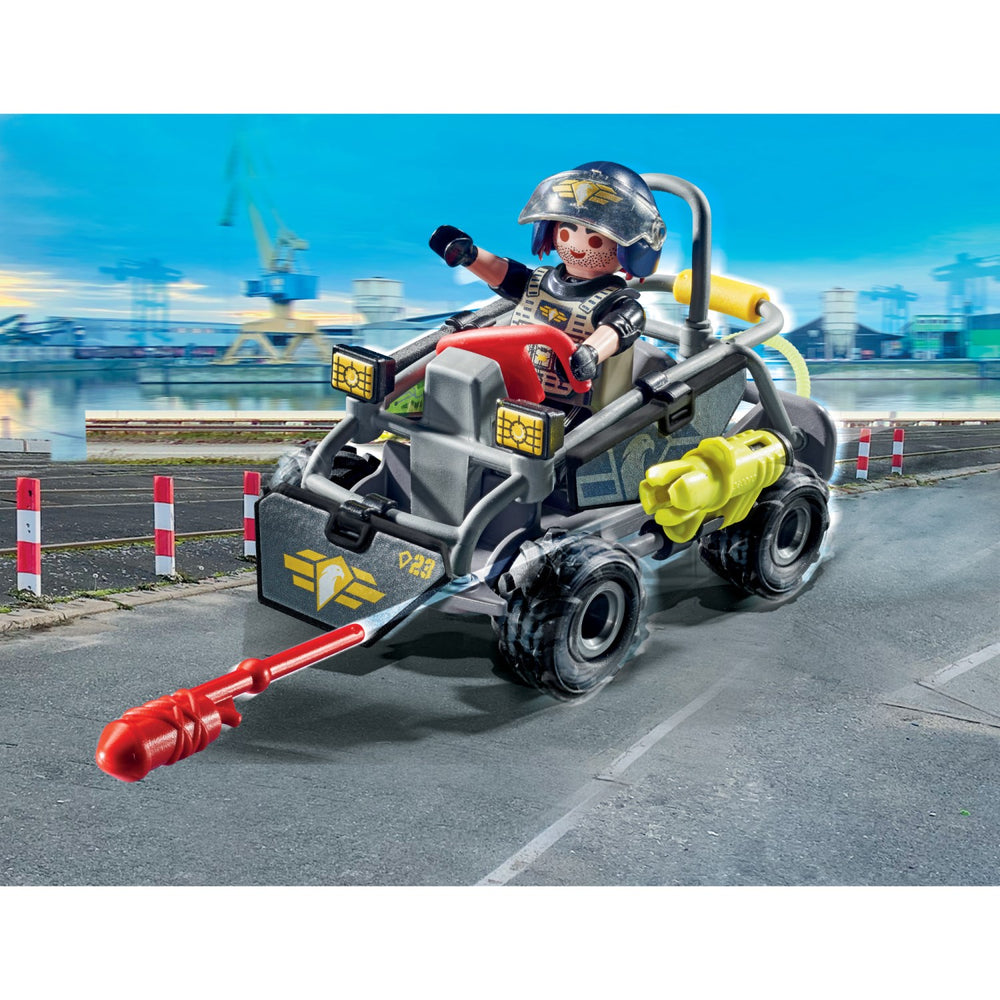 Køb Playmobil® Tactical Unit Multi-Terrain Quad