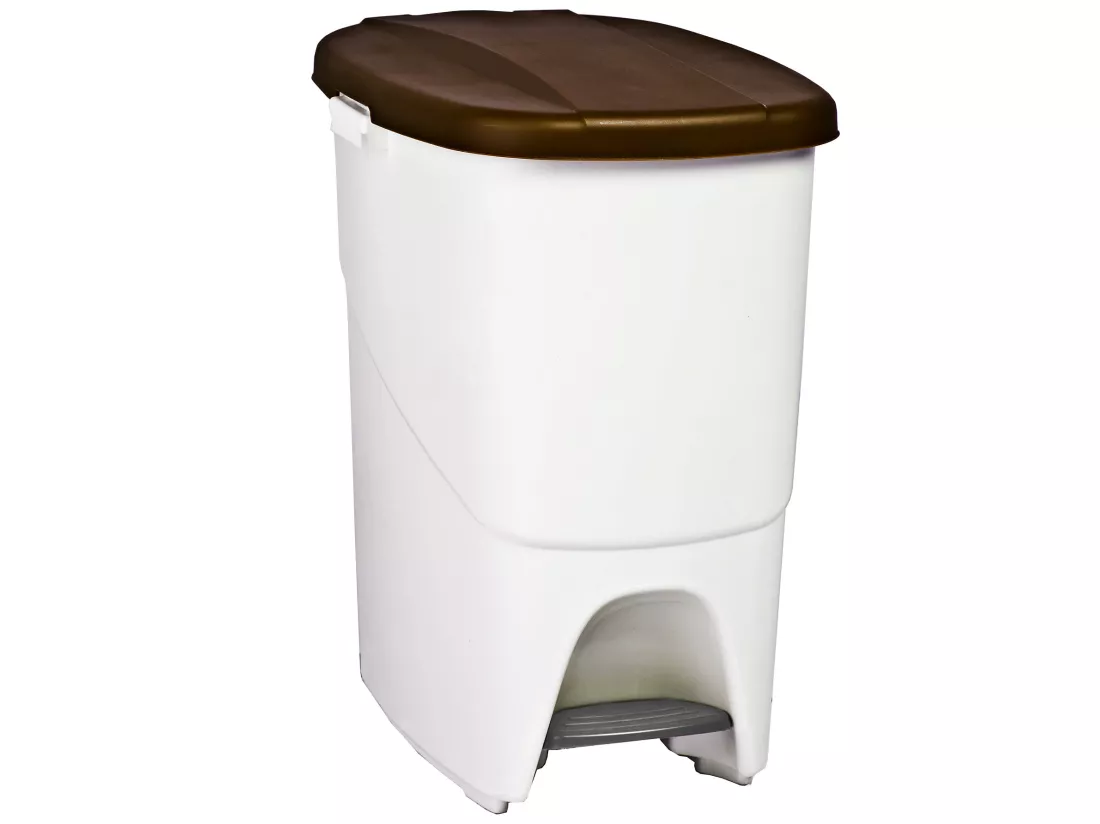 Pedalbine écologique 25 Litromarrón 393x270x420 mm
