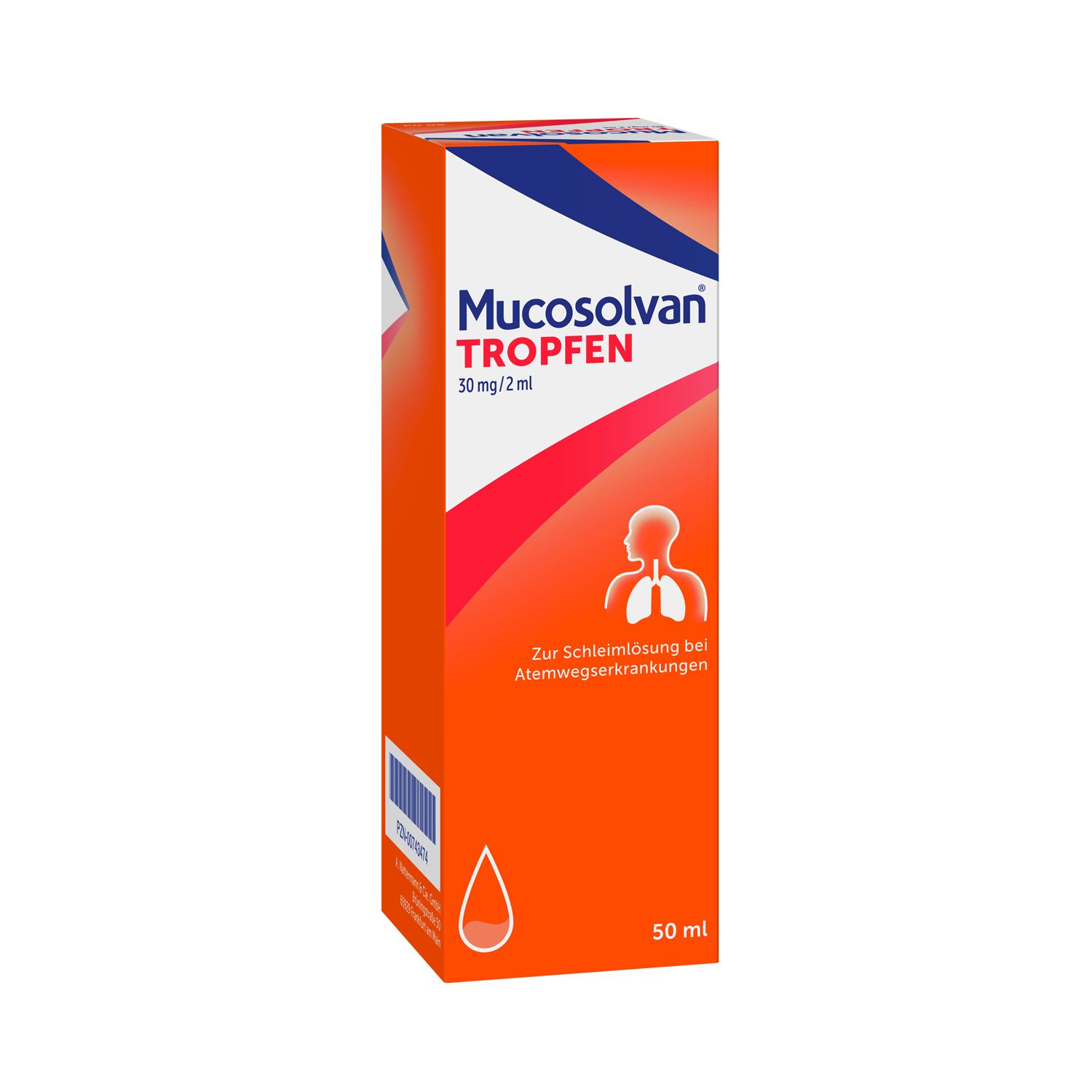 MUCOSOLVAN Hustenlöser Tropfen, Schleimlöser bei Husten