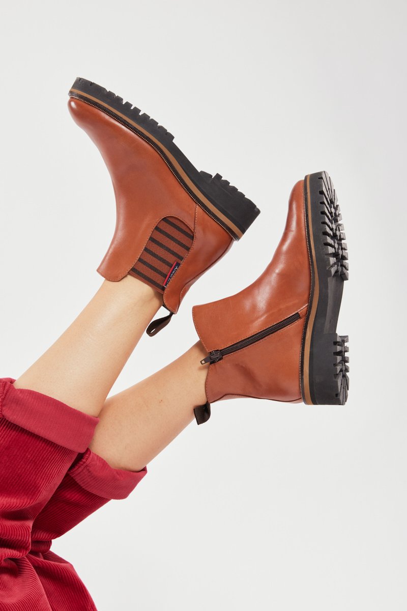 Bottines chelsea - cuir