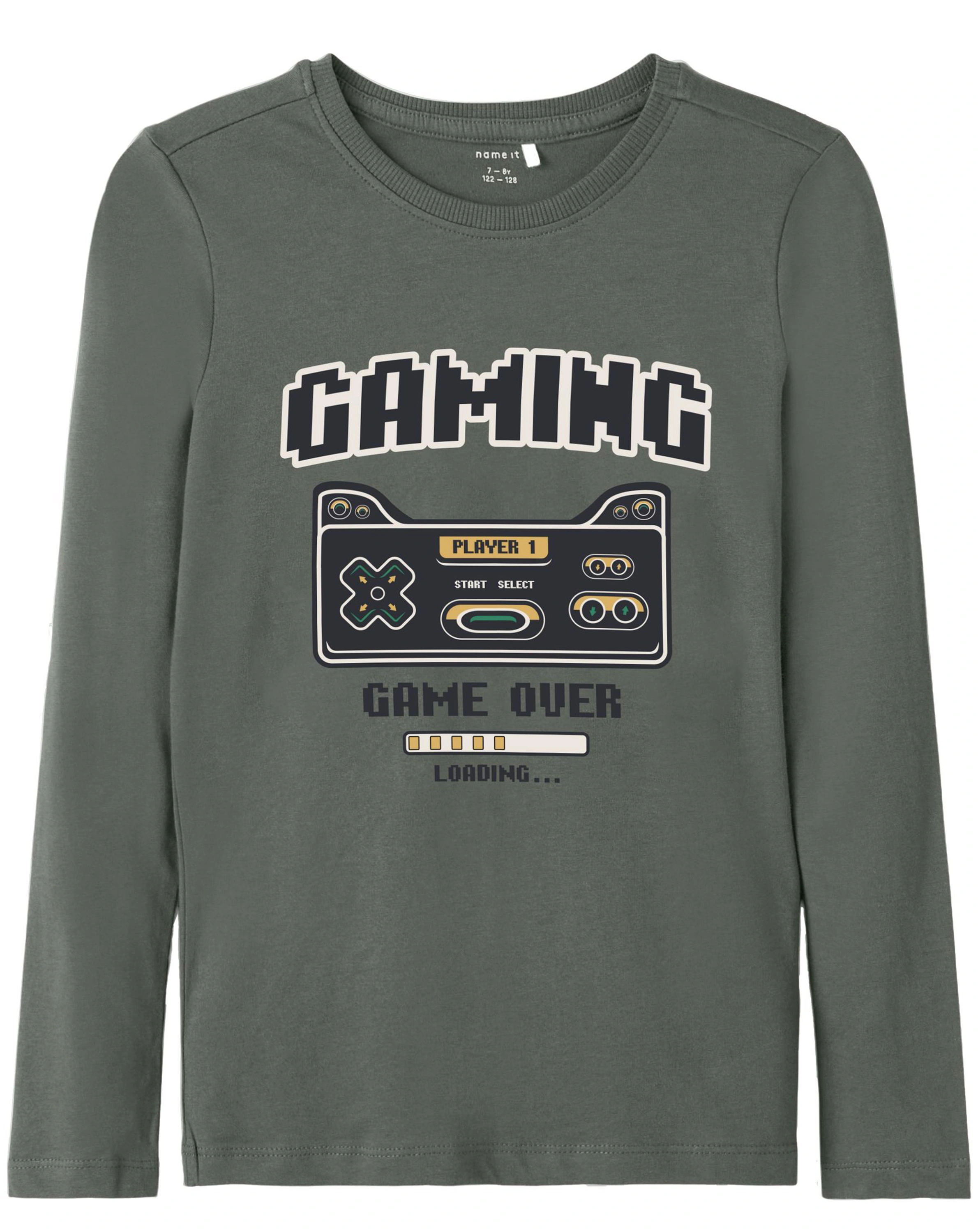 Jersey-Langarmshirt NKMRARO GAMING in agave green