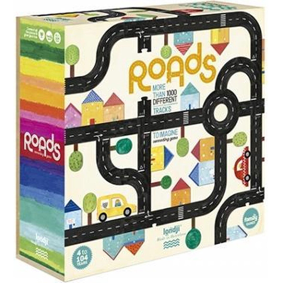 Londji vloerpuzzel en spel autoweg - roads