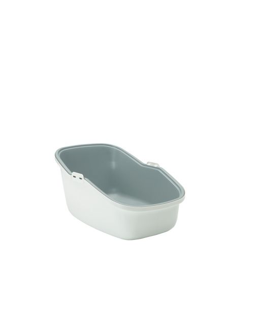 Savic Kattentoilet Nestor - Kattenbak - 56x39x38.5 cm Grijs Groen
