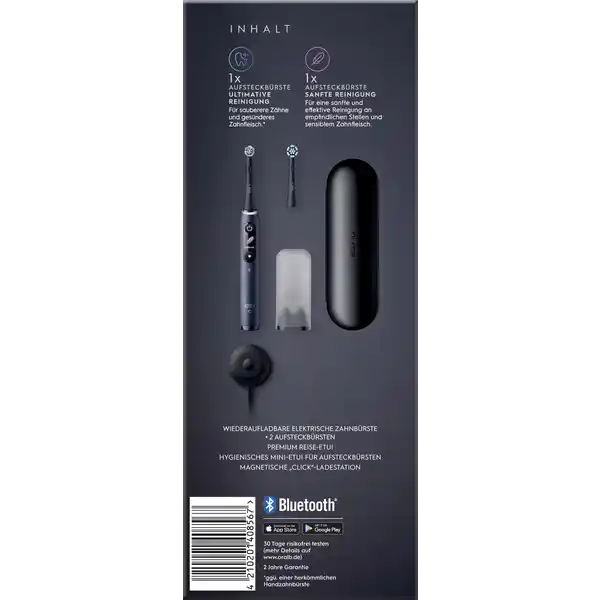 iO Series Elektrische Zahnbürste 8N Black Onyx
