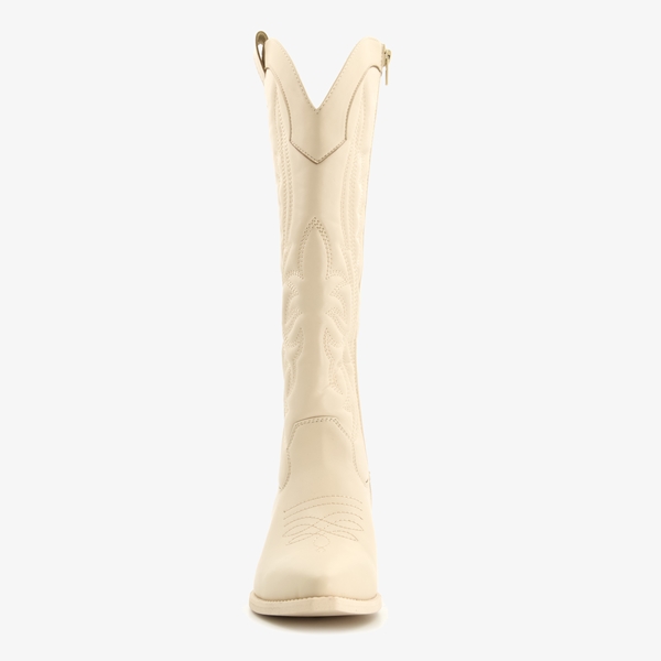 Blue Box dames crème western boots