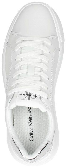 Calvin Klein Chunky Cupsole Mono Lth WN wit