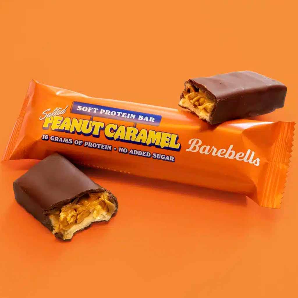 12x Barebells Soft Protein Bar Salted Peanut Caramel á 55g=660g MHD:2.9.25