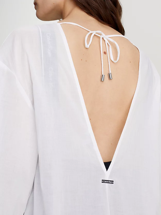 Caftan de algodão para praia