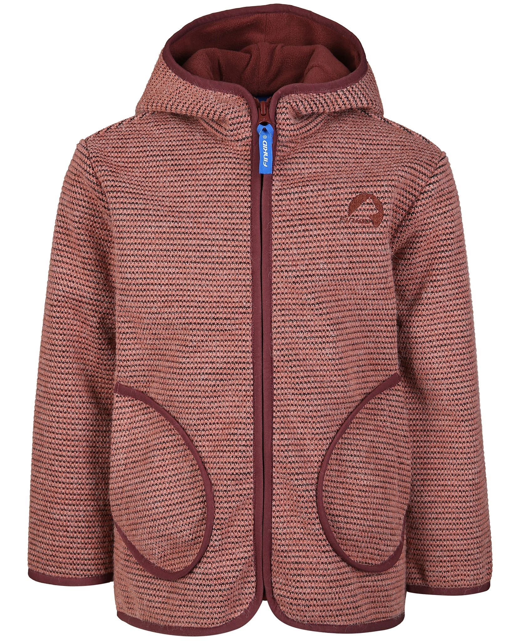 Strick-Softshelljacke TONTTU WIND in berry melange