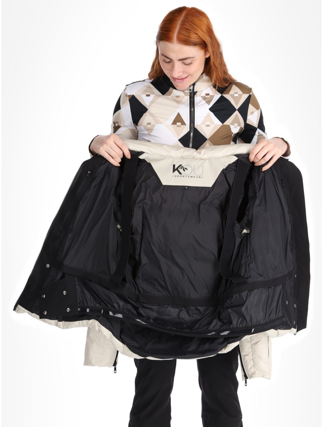 Alpine elegance ski-jas dames