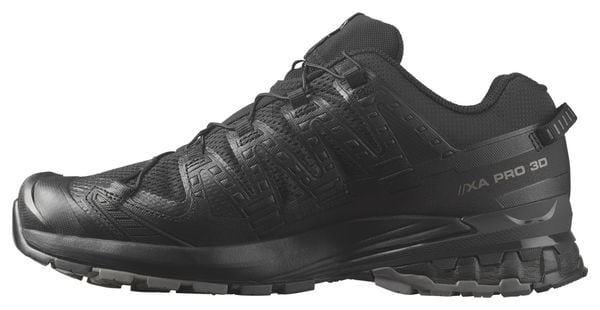Chaussures de Trail Salomon XA Pro 3D V9 Large Noir