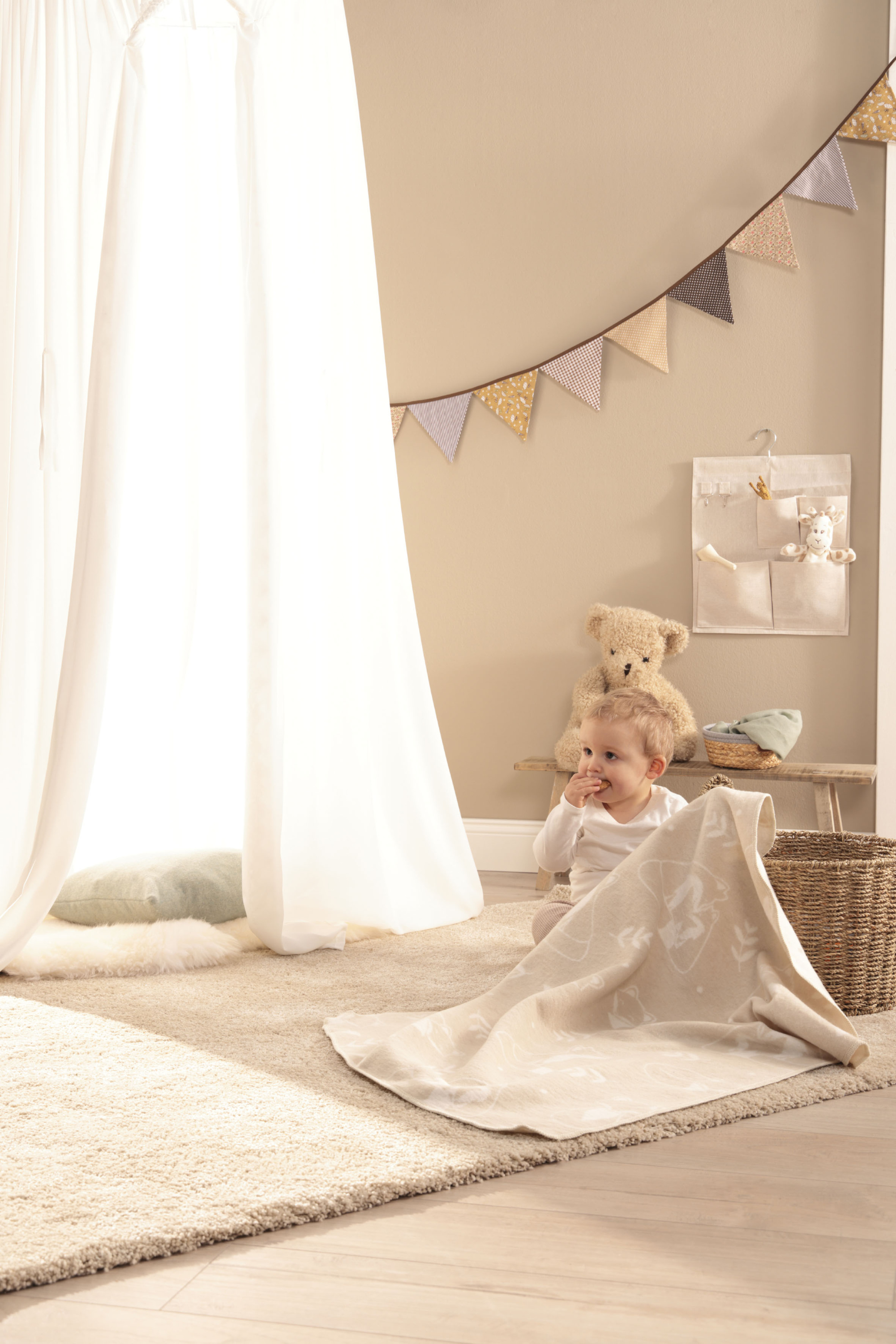 Babydecke LITTLE FOXES