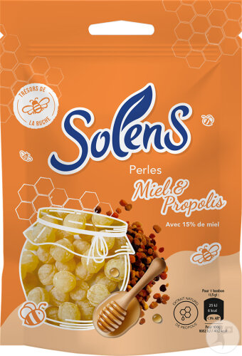 Solens Perles Miel Propolis 100g