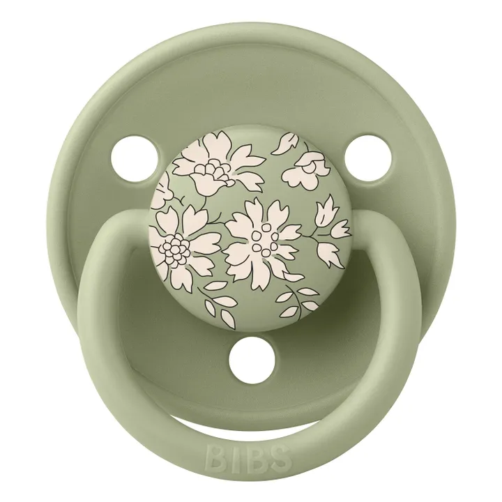 Bibs Tétines en silicone Bibs x Liberty - Set de 2 | Sauge