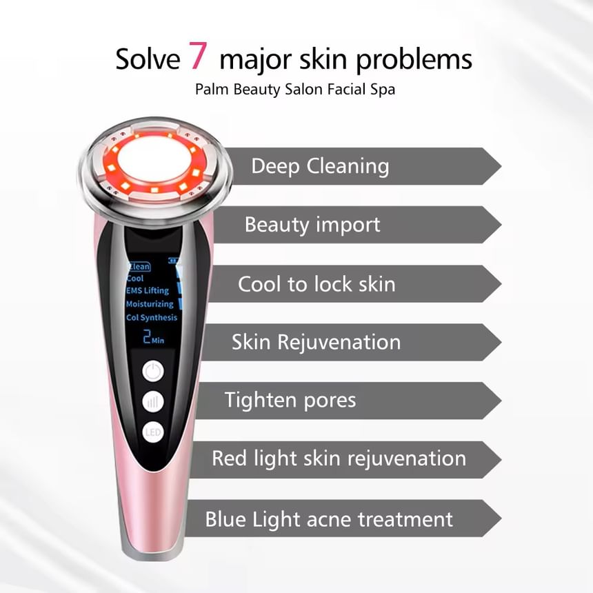Beautyronics - USB oplaadbare LED-gezichtsmassager (verschillende uitvoeringen)