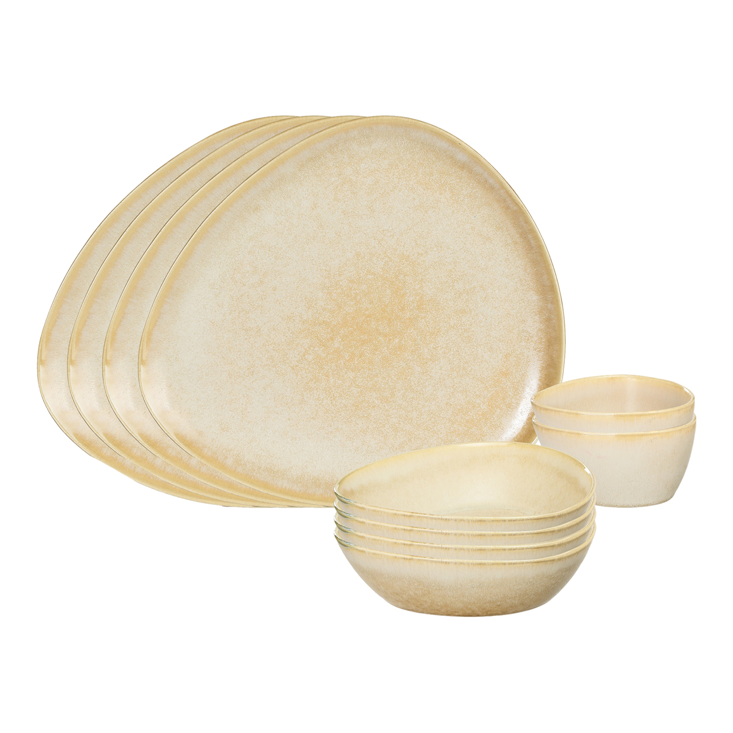 beige, 10-teilig