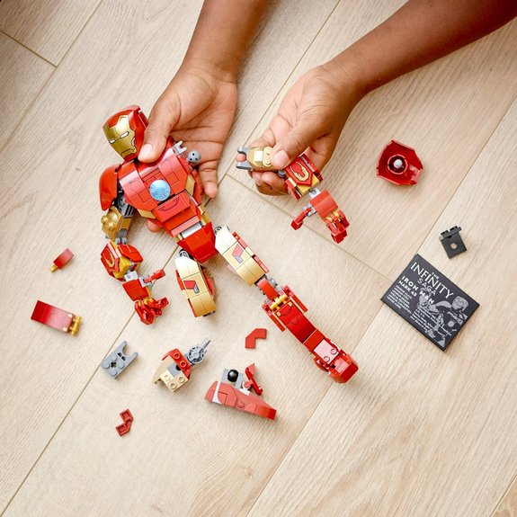 L’armure articulée d’Iron Man LEGO Marvel Super Heroes 76206