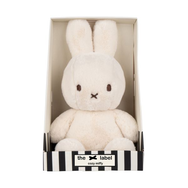 Nijntje Cozy Miffy Knuffel - Grey - 23 cm