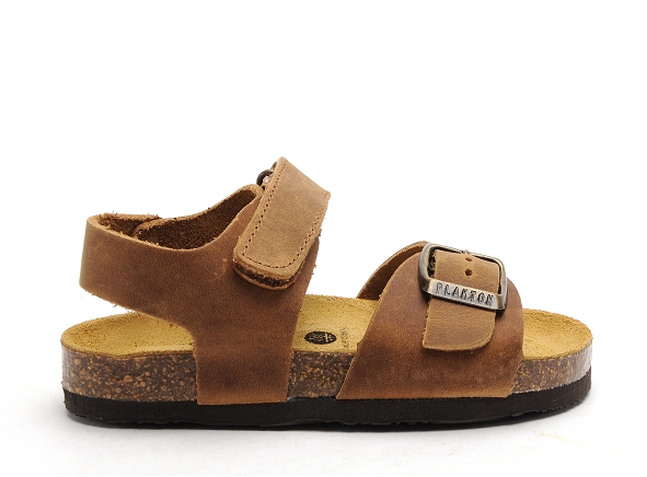 Plakton nu pieds enfant parker marron