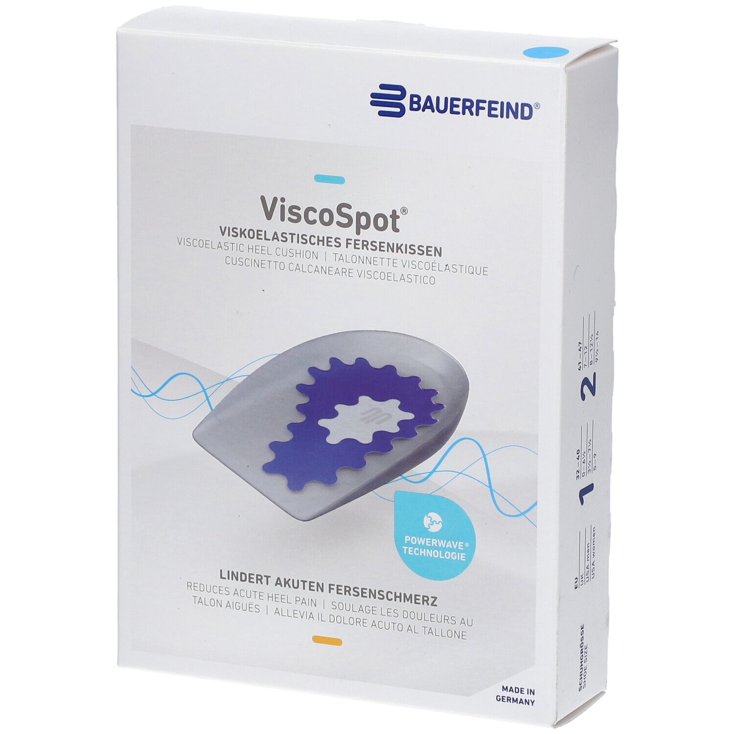 Viscospot Fersenkissen Gr. 1 rechts