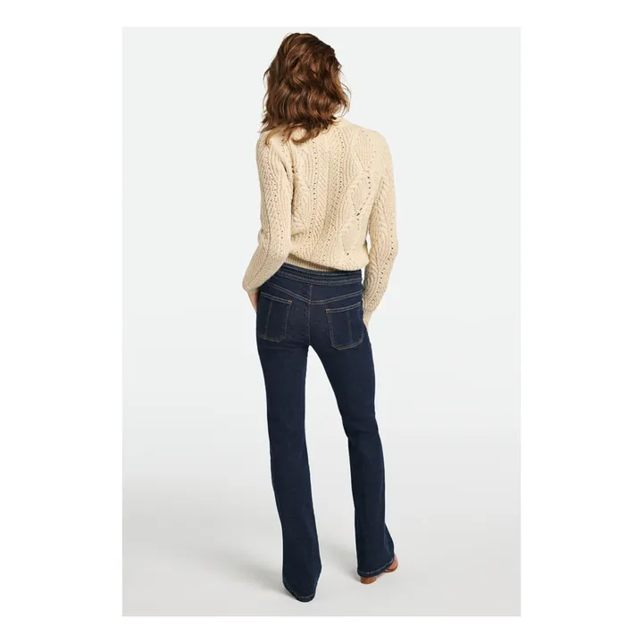 Vanessa Bruno Jean Flare Nano | Bleu indigo