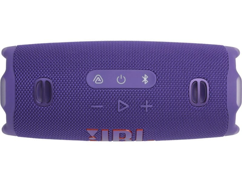 JBL Bluetooth Speaker Charge 6 Violett Tragbarer wasserdichter und stossfester Bluetooth-Lautsprecher