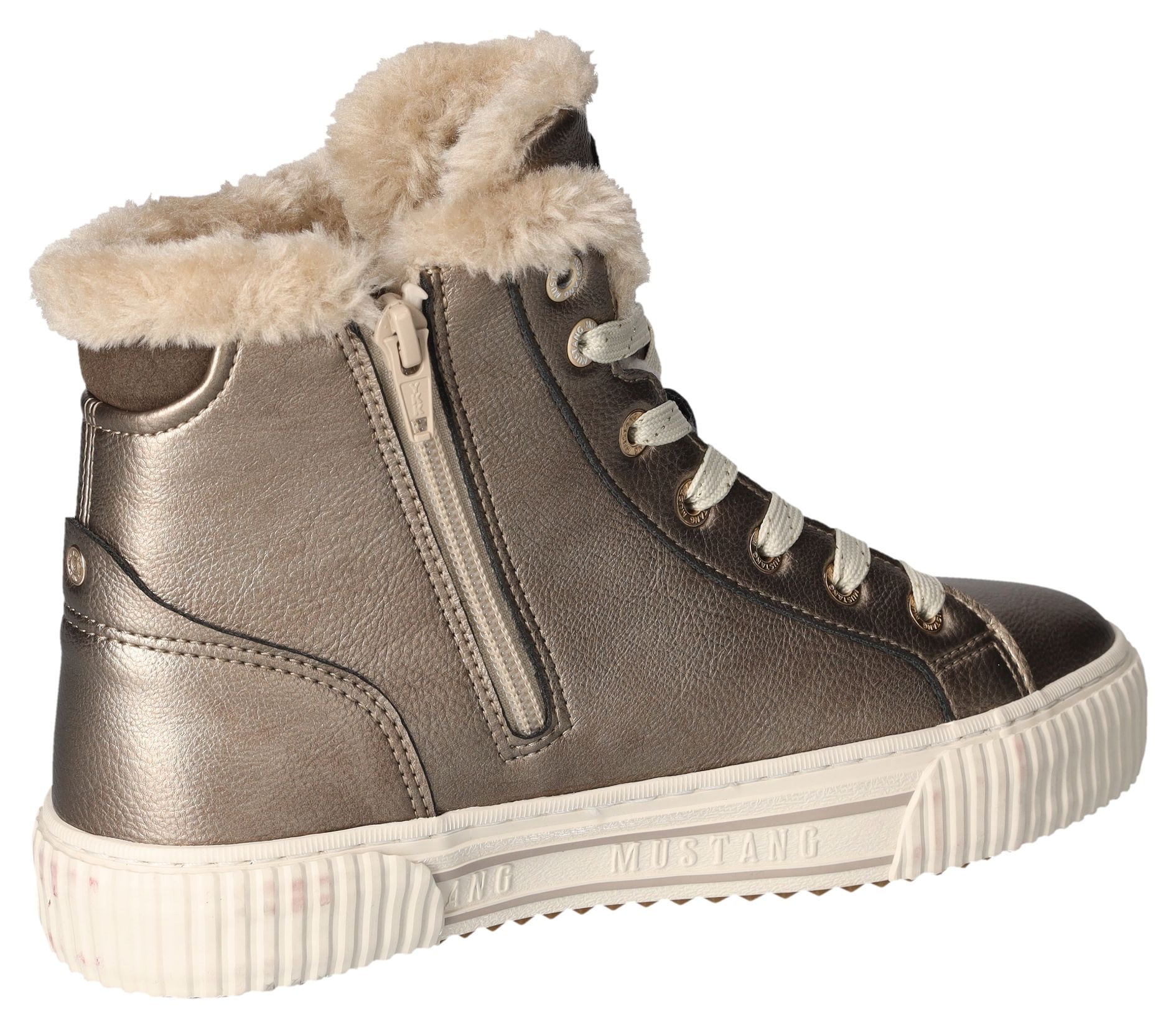 Mustang Shoes Winterboots  , Schnürboots, High top Sneaker mit Innenreissverschluss