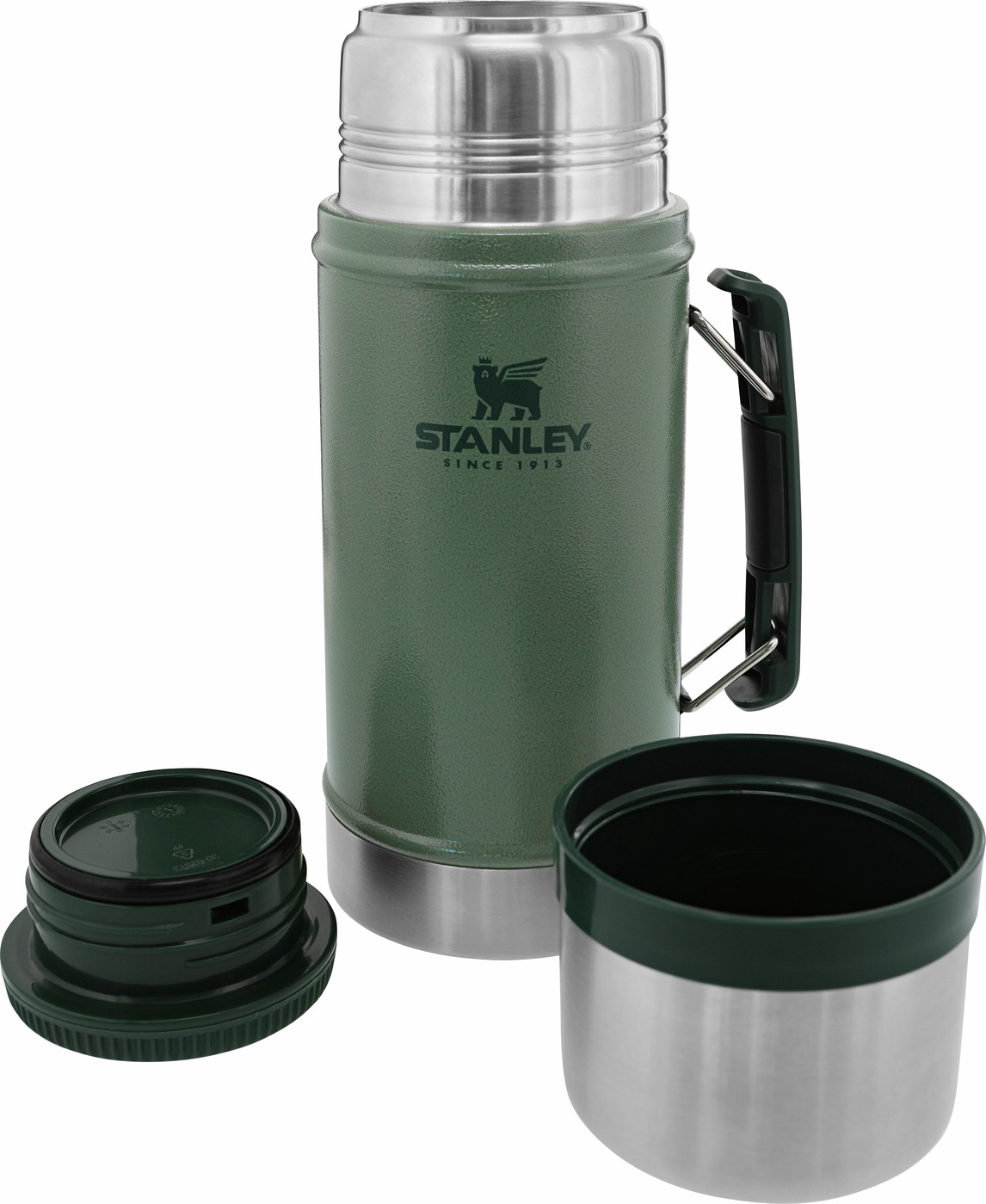 Classic Mattermos - 0.94 Liter Hammertone Green