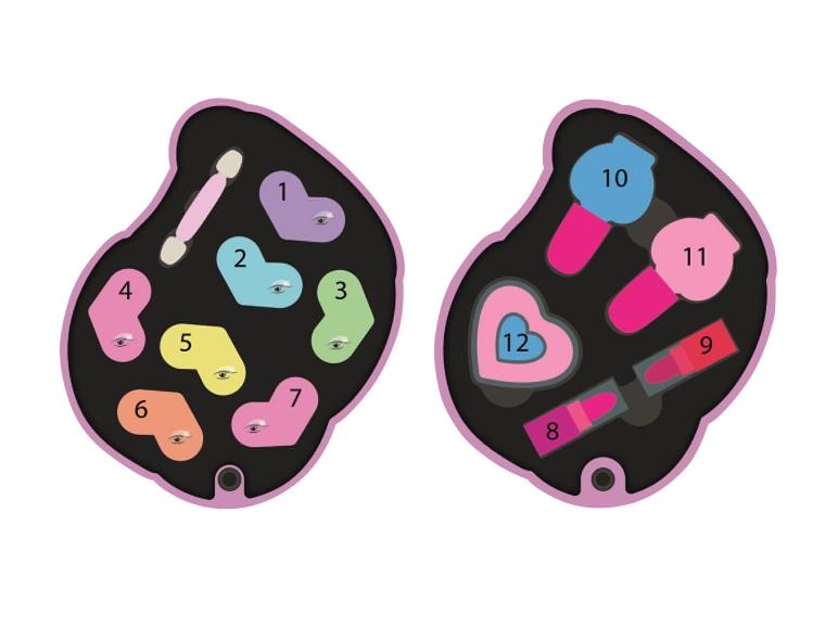 Kinder make-up set