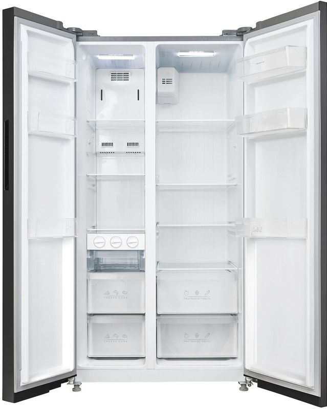 Inventum SKV0178B Koelkast - Zwart - 555 Liter - No Frost - Energielabel D