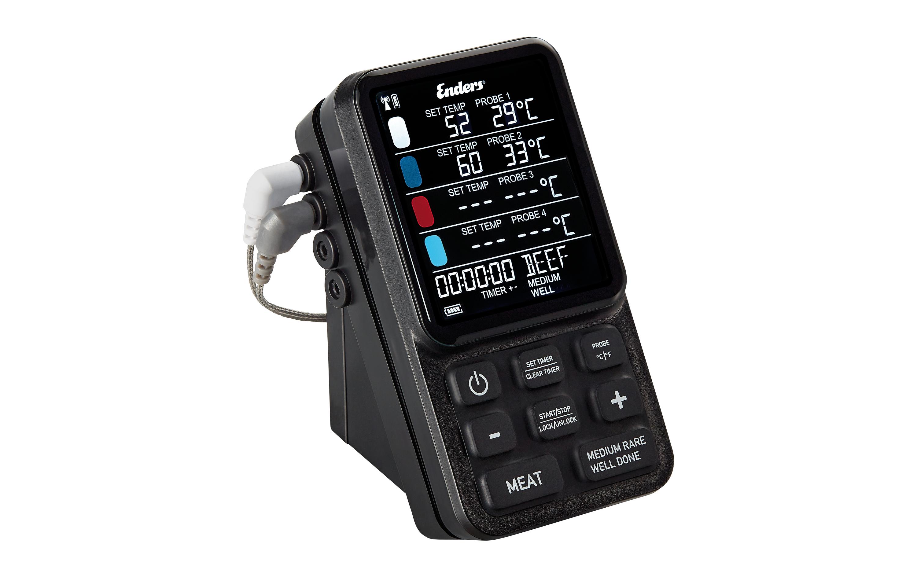 LCD FunkthermometerMobiles Funkthermometer