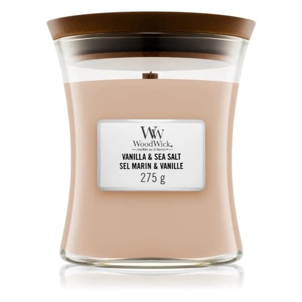 WoodWick Medium - Vanilla & Sea Salt