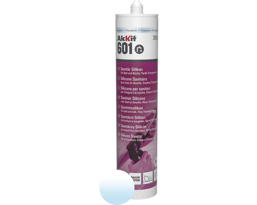 Akkit 601 sanitair siliconen transparant 310 ml