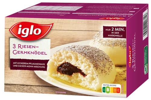 iglo 3 Riesen-Germknödel