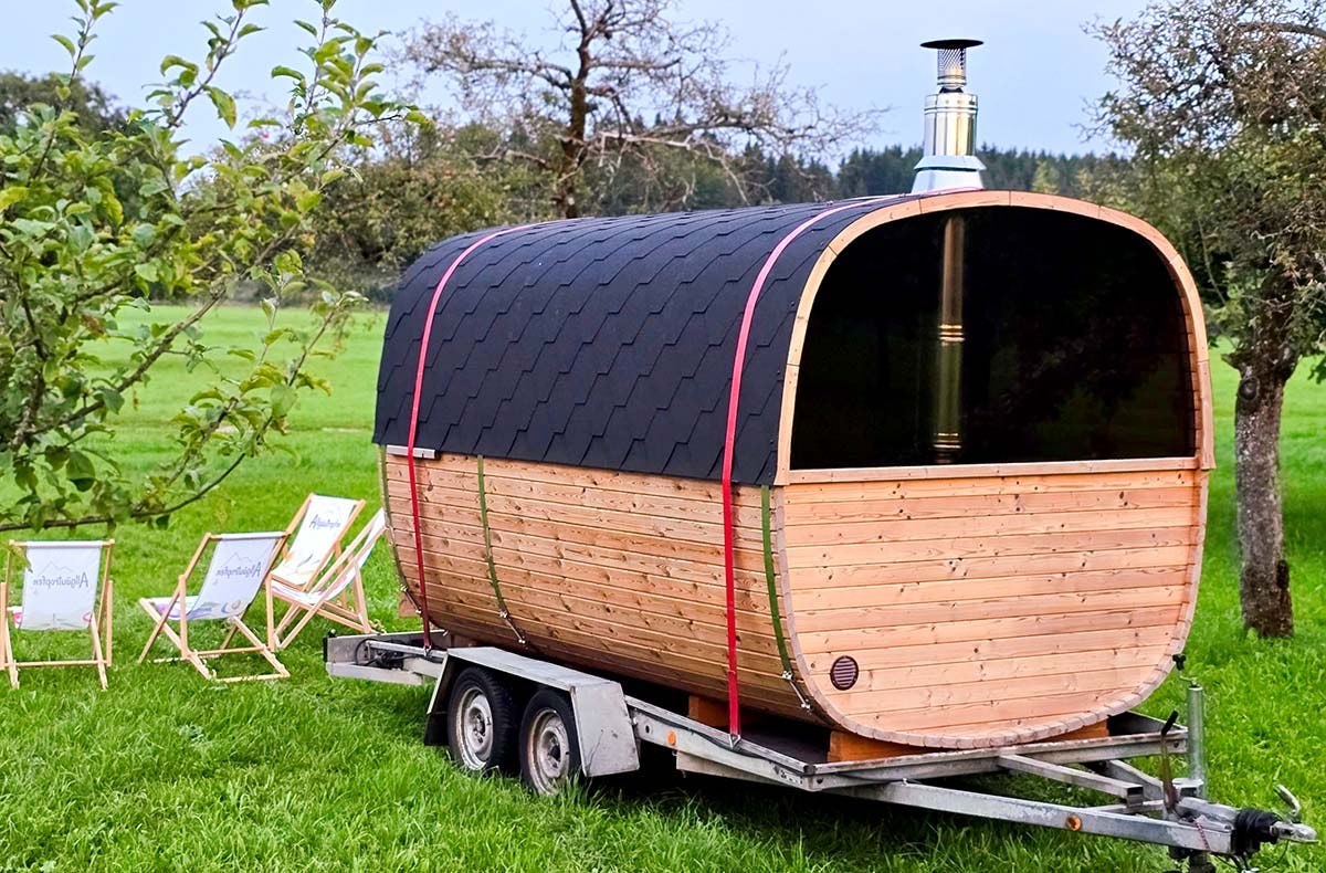 Mobile Sauna mieten Wangen im Allgäu (1 Tag)