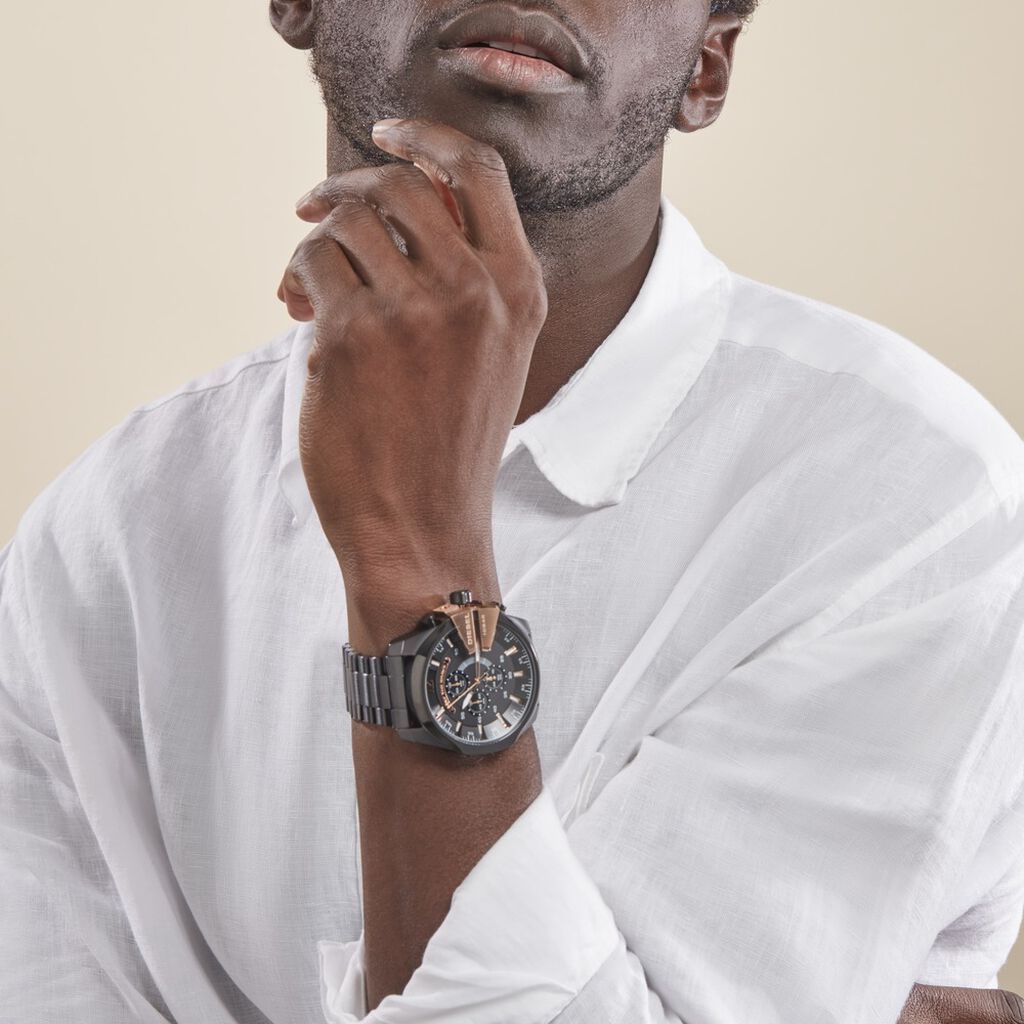 Montre Diesel Mega Chief Noir