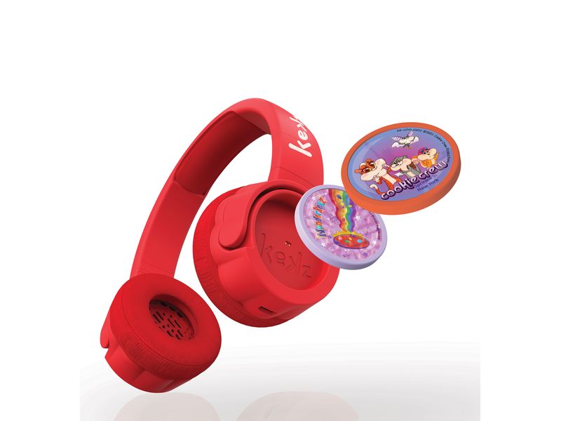Kekz Kekzhörer Premium Starterset Rot Abspielgerät von Audio-Hörspielen für Kinder