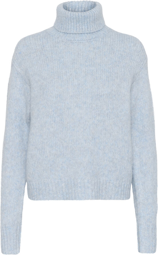 Kaffe KAtrina LS Pullover Celestial blue melange