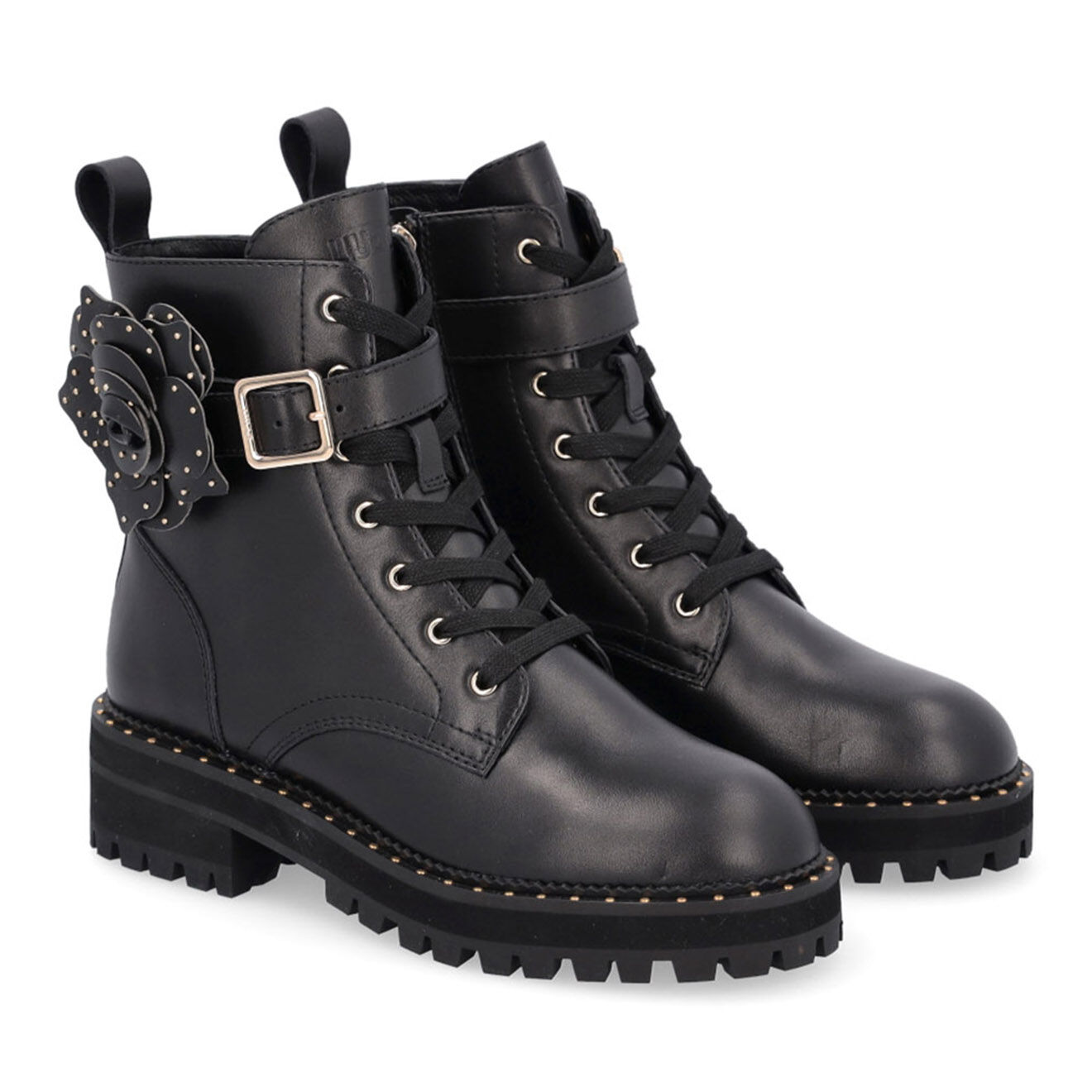 Liu-Jo Boots en Cuir Charline noires