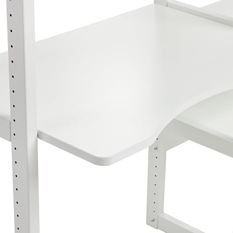 Hoppekids Storey reol med hylder, seng 70x160 cm og skriveplade