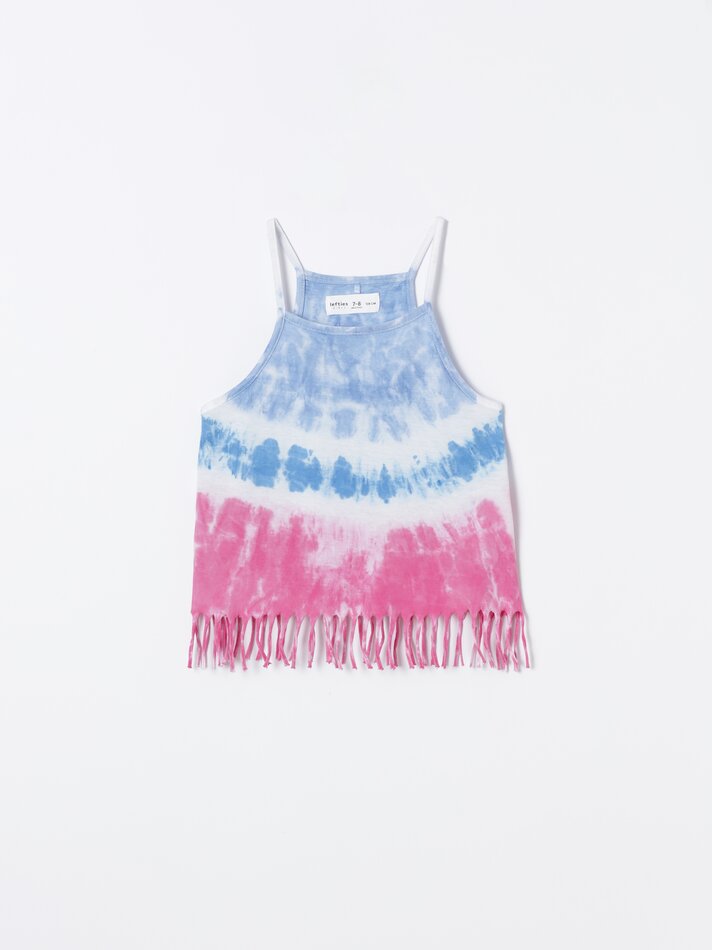 Regata tie-dye - Turquesa claro